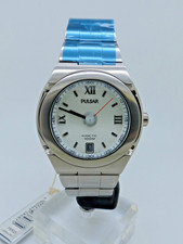 Vintage Pulsar SEIKO PAR029 Kinetic Gents Watch YT57-0B70 NOS New Capacitor