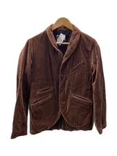 Engineered Garments Tailored Velour Jacket Brown XS Plain #EK ZGA