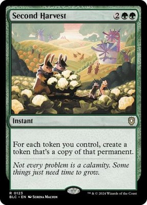 Second Harvest - NM English MTG Commander: Bloomburrow