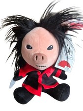 Peluche pupazzo Phunny Kidrobot "Saw" 8" nero e rosso film horror peluche da collezione