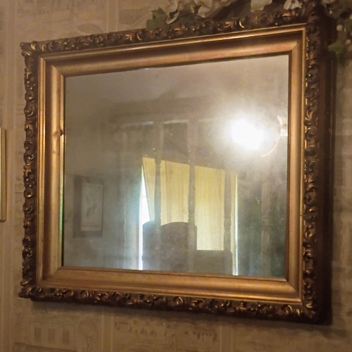 Ornate Gold Wall Mirror Large