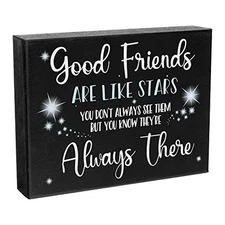 JennyGems Friends at a Distance, Good Friends Are Like Stars, Friendship Sign