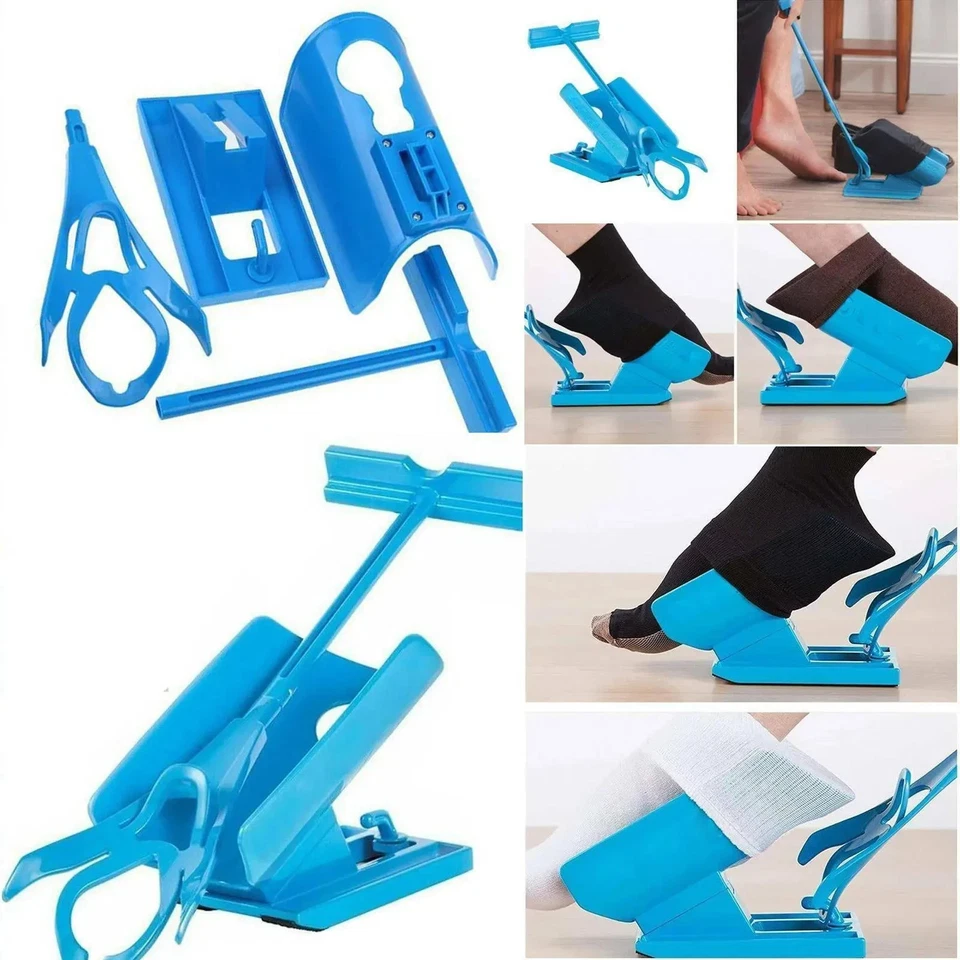 R-G-S Sock Helper Puller Aid Socks Stockings Dressing Disability Slider Pulling UK