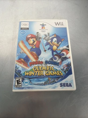 Mario & Sonic Olympic Winter Games for Nintendo Wii by SEGA With Manual