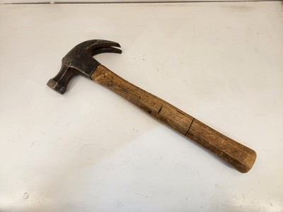 Vintage  Stanley 16 oz Curved Claw Hammer ''100 Plus''