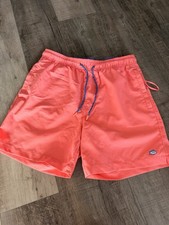 Southern Tide Swim Shorts Men  s Medium Pink Floral liner Removed 