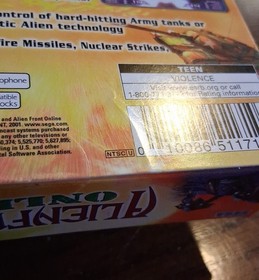 Alien Front Online for Sega Dreamcast NEW SEALED Plays Online in 2026! See Desc!