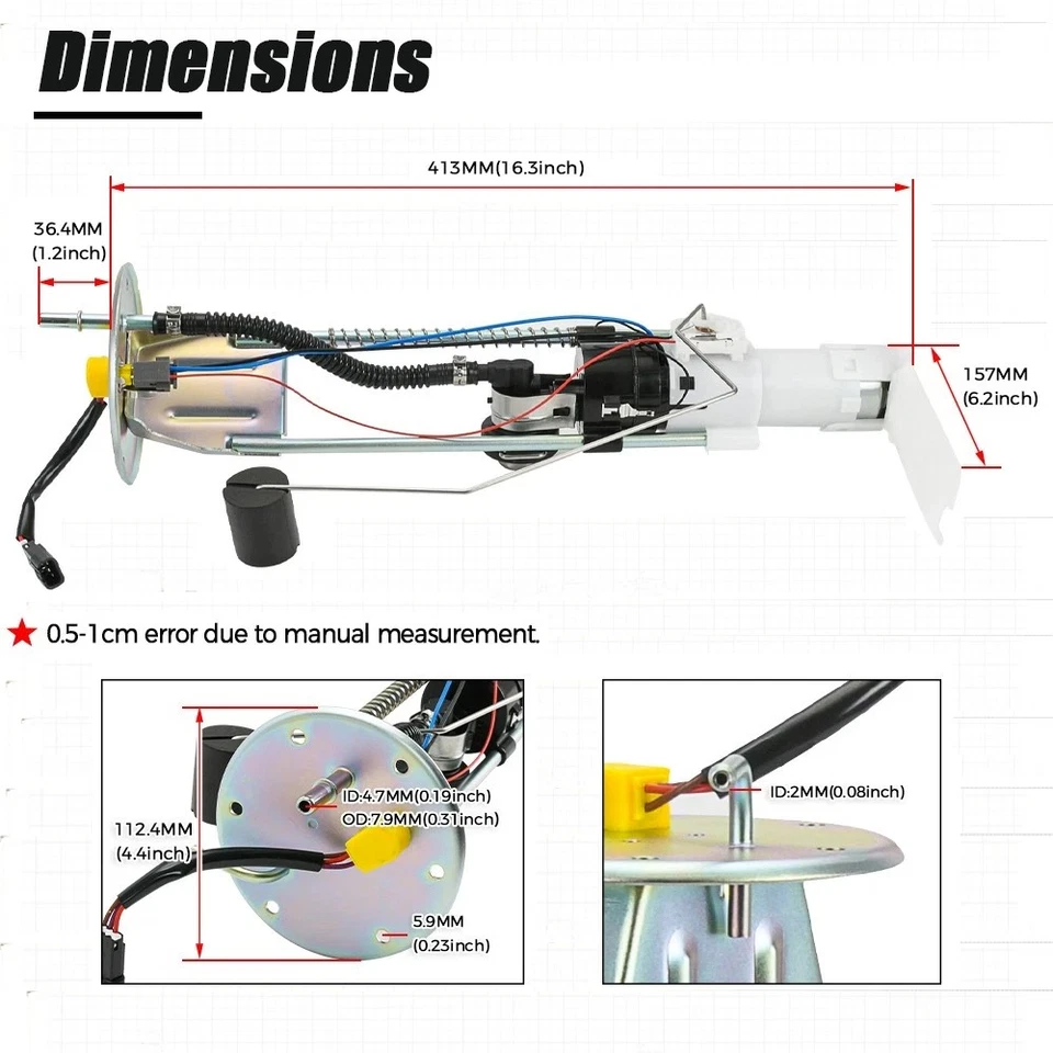 Polaris Fuel Pump Hanger 2520674 For 2006-2013 Polaris Ranger 500 Ranger 700 - Image 2 of 4