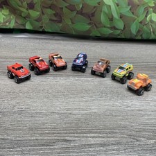 Vintage 1987 Mini Micro Machines/Road Champs Cars and Truck Lot Of 7