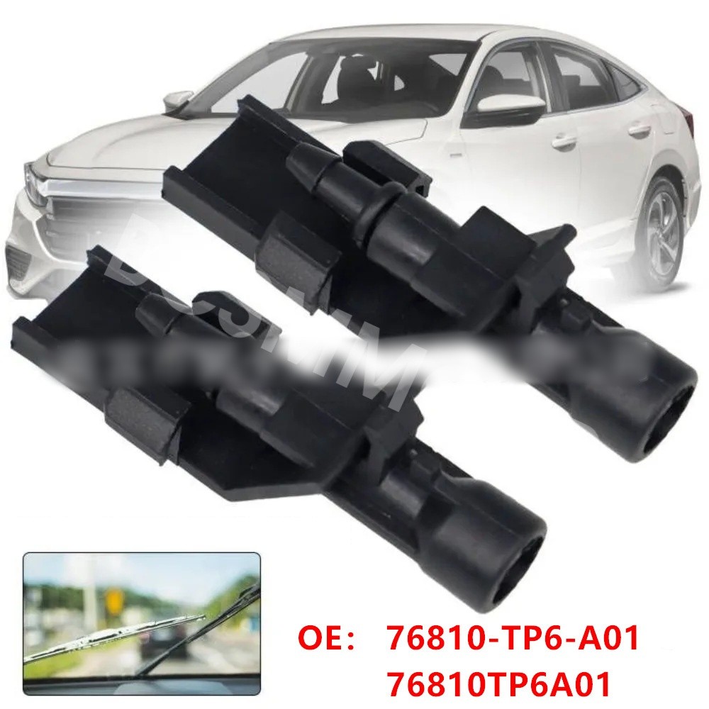 Windscreen Nozzles Jet Spray 76810-TP6-A01 For Honda Accord Crosstour 2010-2011