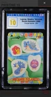 CGC PRISTINE 10 Lapras, Seadra, Venonat #02 Orange Islands Bandai Sealdass 1998