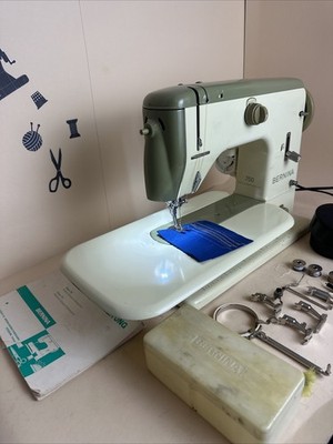 Nähmaschine Bernina 700 Näht Jeans, Leder im Komplettset Top  