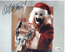 David Howard Thornton signed 8x10 Photo Art the Clown Terrifier 3 JSA