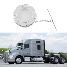 Diesel Fuel Cap for Kenworth Trucks 3 1/2” Non-Locking, Non-Vented, Solid, fo...