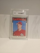 💎 💎 1986 Topps Traded - #127T Todd Worrell 💎 ROOKIE GRADED FGC9 💎 💎 