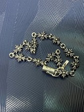 Chrome Hearts tiny E bracelet 19cm 12 links
