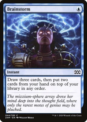 Brainstorm - Double Masters - MTG NM