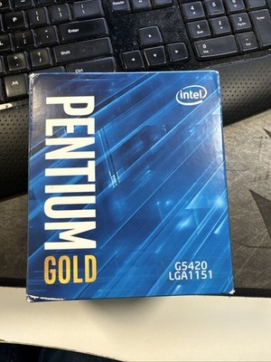 Intel Pentium Gold G5420 LGA1151 3.8GHz Dual Core Processor Windows 11 Ready