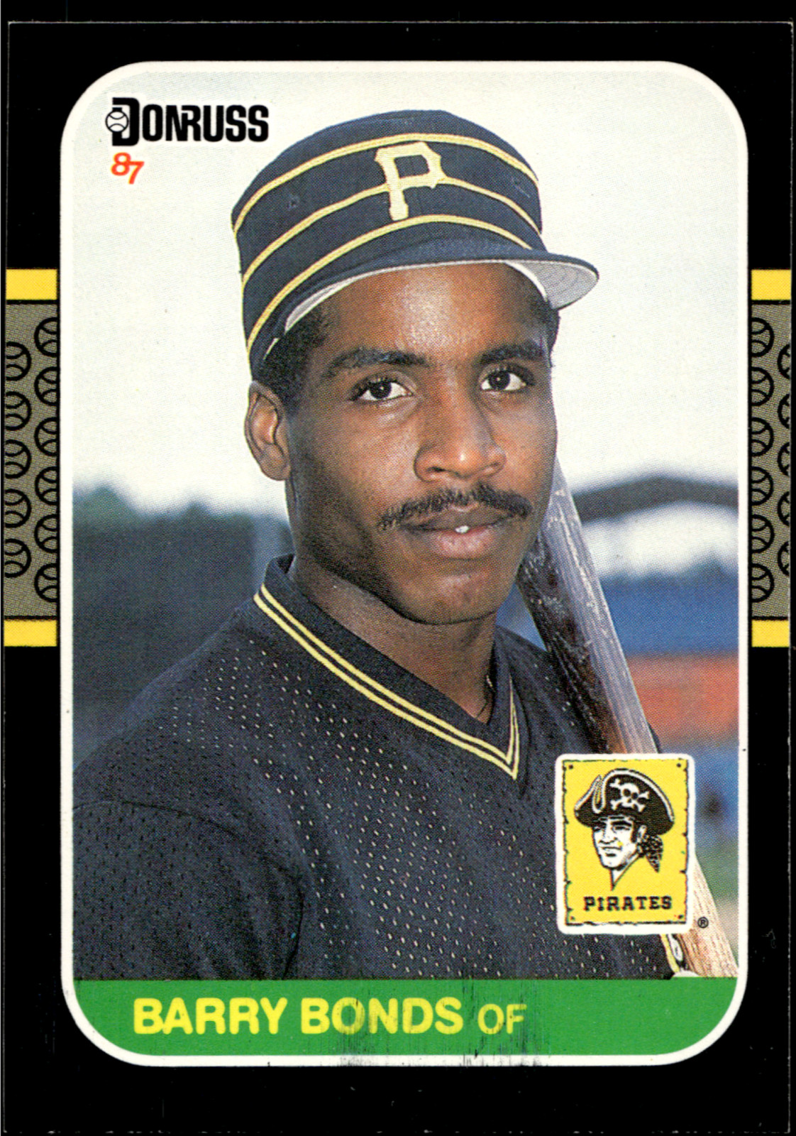 1987 Donruss Baseball Barry Bonds #361 RC Pittsburgh Pirates
