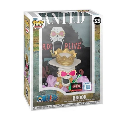 Funko Pop! One Piece Wanted Poster Brook #2220 Target Exclusive Limited PRESALE