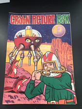 Vintage CRAYON Coloring PICTURE BOOK - Looks Possible Middle European