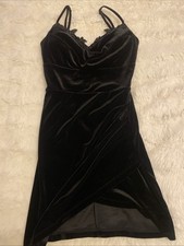 Windsor Size S Black Mini Dress Spaghetti Straps