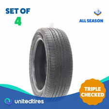Set Of 4 Used 22555r19 Goodyear Eagle Touring 99v - 7.5-9.532 16wsl Set Of 4 Used 22555r19 Goodyear Eagle Touring 99v - 7.5-9.532 16wsl