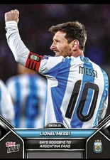 TOPPS NOW Argentina 2025 - Card 002 - Lionel Messi - Argentinien Miami FC