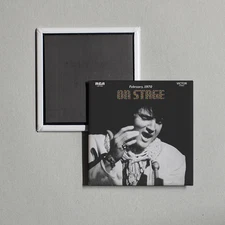 Elvis Presley - On Stage (Live) Album Cover Locker Fridge Magnet