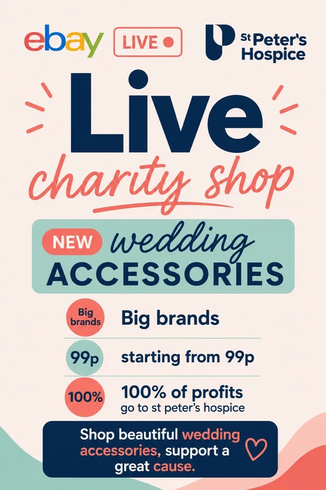Wedding Accessories ebay LIVE! New & Boxed