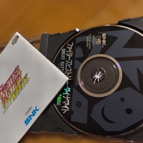 SNK Neo Geo CD Fighters History Dynamite Tested Working Japan Authentic Used