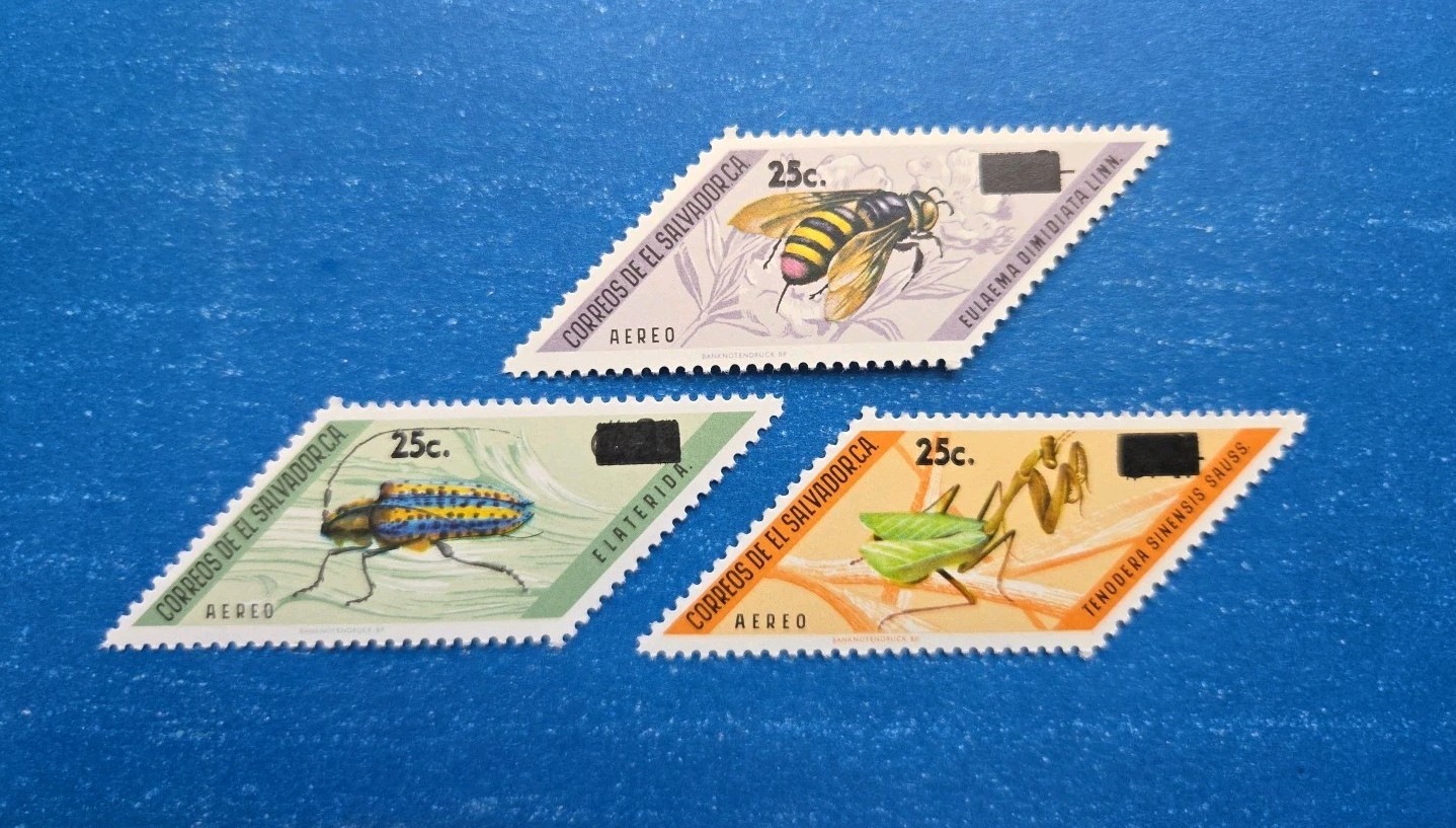 Salvador Stamps, Scott C371-C373 Complete Set MNH