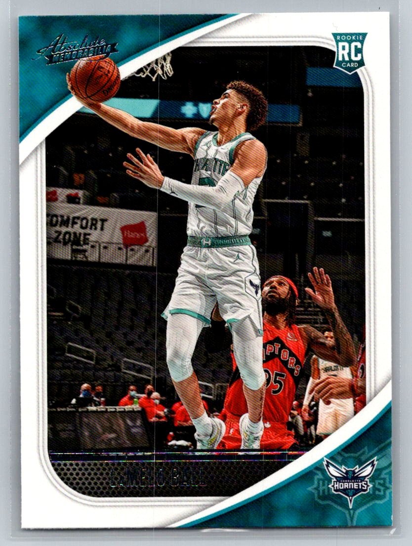 2020-21 Panini Absolute Memorabilia #12 LaMelo Ball Retail Charlotte Hornets E36