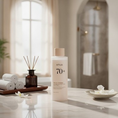 Rice 70 Glow Milky Toner, Glass & Dewy Skin, Hydrating & Barrier Care, Rice Wate