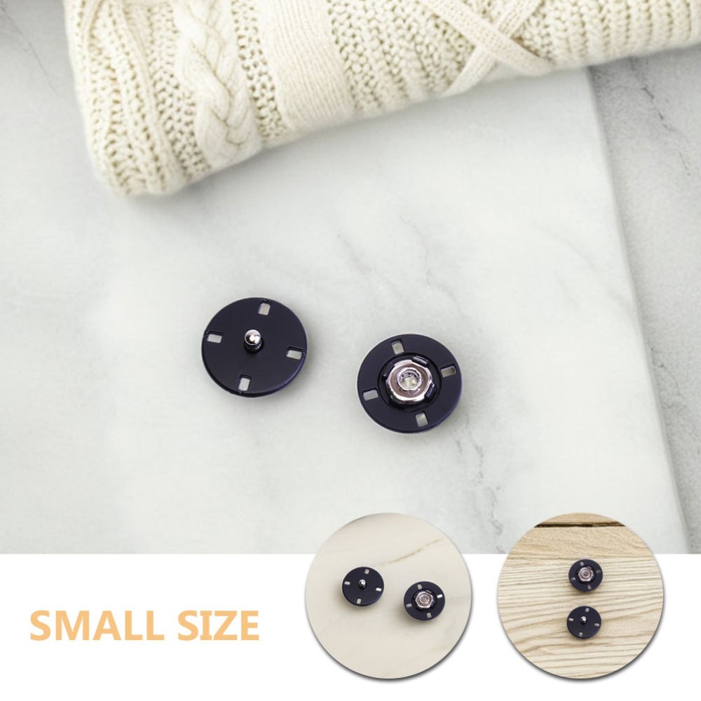 10 Pcs Sew on Snaps for Clothing Zinc Alloy Button Coat Buttons Women