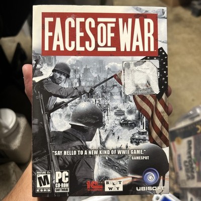 Faces of War PC Game Ubisoft WW2WWII Rated M Shooter Tanks Wartime used-complete