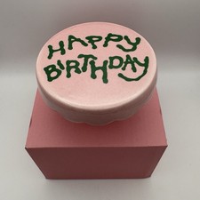 Wizarding Trunk Harry Potter ‘Happy Birthday’ Pink Ceramic Cake Baking Stand