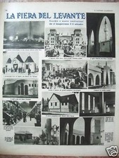 1932 COLLEMAGGIO FIERA LEVANTE BARI NAPOLI PIEDIGROTTA