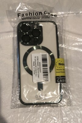 iPhone 15 Pro Case DTBG Matallic Glossy Clear Alpine Green