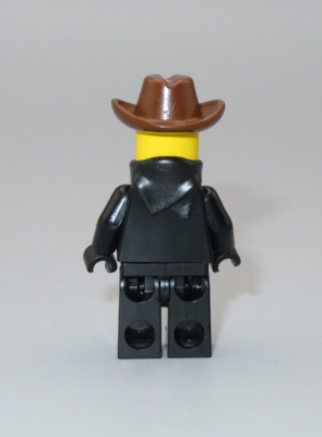 LEGO Bandit Cowboy Western Bandit black minifigure 6769 6762 6765