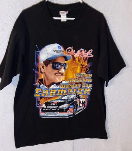 Vntage Dale Earnhardt Button Down Shrt Mens L #3 De… - Gem