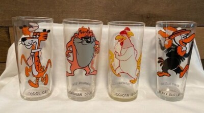 Large Variety Vtg 1973 Looney Tunes Pepsi Glasses - You Pick! | eBay