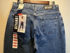 VTG 80s DEADSTOCK Gitano Jeans Womens 16 Relaxed High Rise Mom Retro Preppy