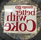 Coke Machine Vintage Decal Lot Of 3 1960's