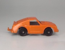 Vintage Tootsietoy Made in USA Ford Mustang Fastback with Hitch Car Orange (D7)