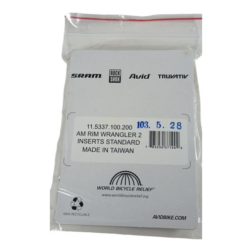 Avid Rim Wrangler 2 Inserts Standard Compound Brake Pad - Picture 2 of 4