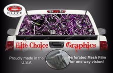 Bow Reaper Skull Pink Camo Rear Window Graphic Decal Sticker Truck Van Car