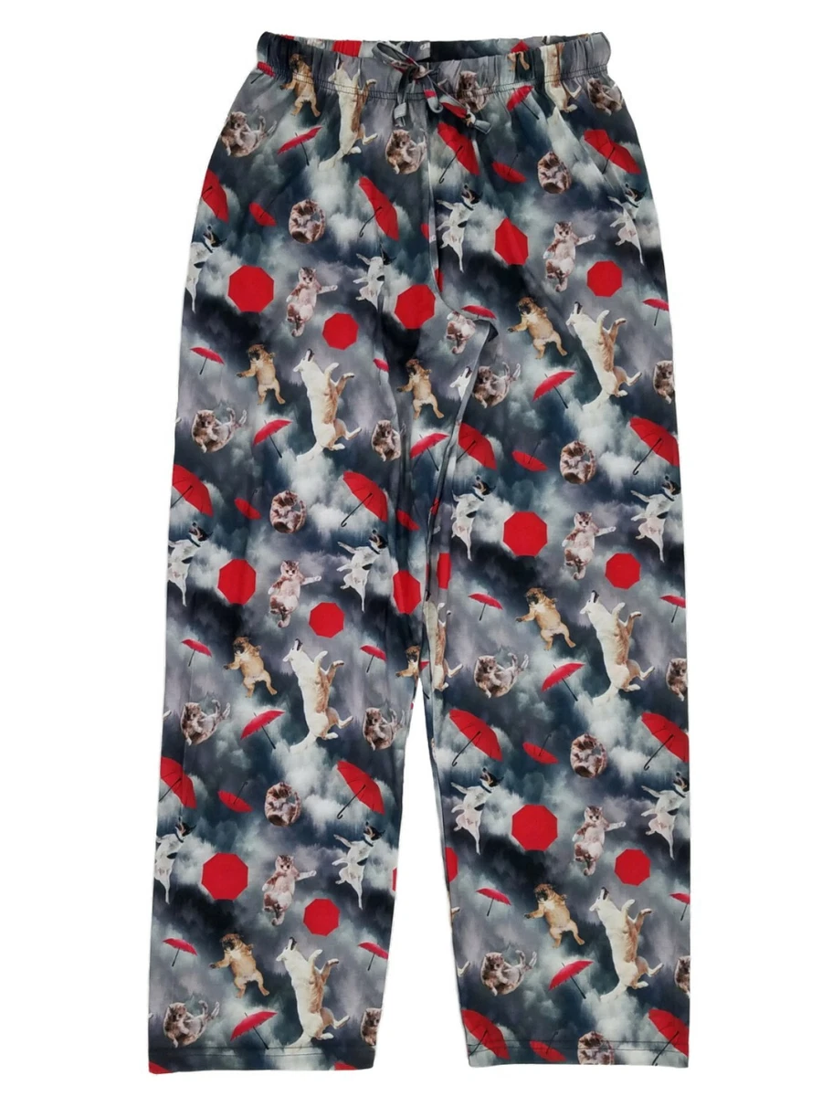 Mens Raining Cats Dogs Lounge Pants Sleep Pants Pajama Bottoms