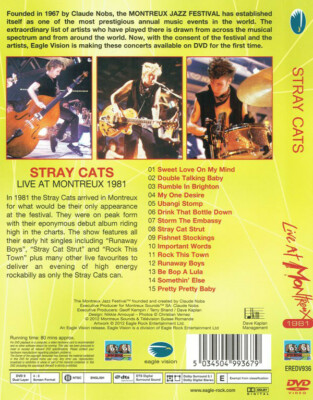 DVD DVDストレイ・キャッツ/ライヴ・アット・モントルー1981