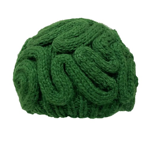 Novità Halloween orribile cervello cappello lavorato a maglia divertente cosplay fatto a mano berretto - Foto 22 di 43